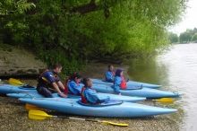 Girls down by the river